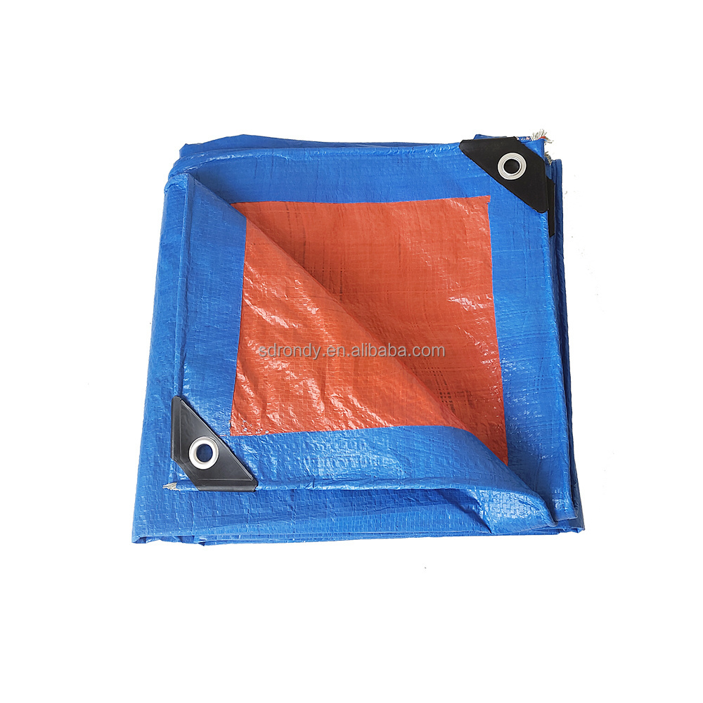 Polyethylene Tarpaulin Waterproof 20x30 30x50 40x60 Heavy Duty Poly Tarp For Us Market Pe Tarpaulin Other Fabric Woven Coated