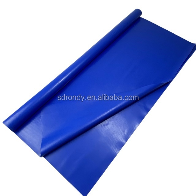 Waterproof Pvc Laminated Tarpaulins 1000d Plastic Pvc 350-1200gsm Other Fabric Woven Plain Pvc Curtain Roll Fiberglass Coated