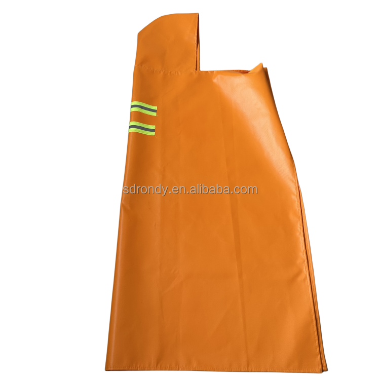 Wholesale Custom Fiberglass Emergency Escape Fireproof Cloak With Reflective Strip