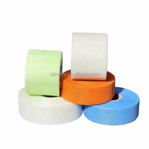 Filament Glass Fiber Joint Tape 9*9mm 75g/m2 Self Adhesive Fiberglass Mesh Drywall Joint Tape For Cement Board