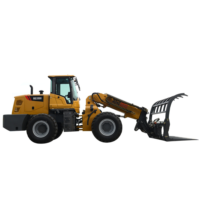 Ronggong 9.5 Ton Front End Loader Pay Loader With Joystick Control