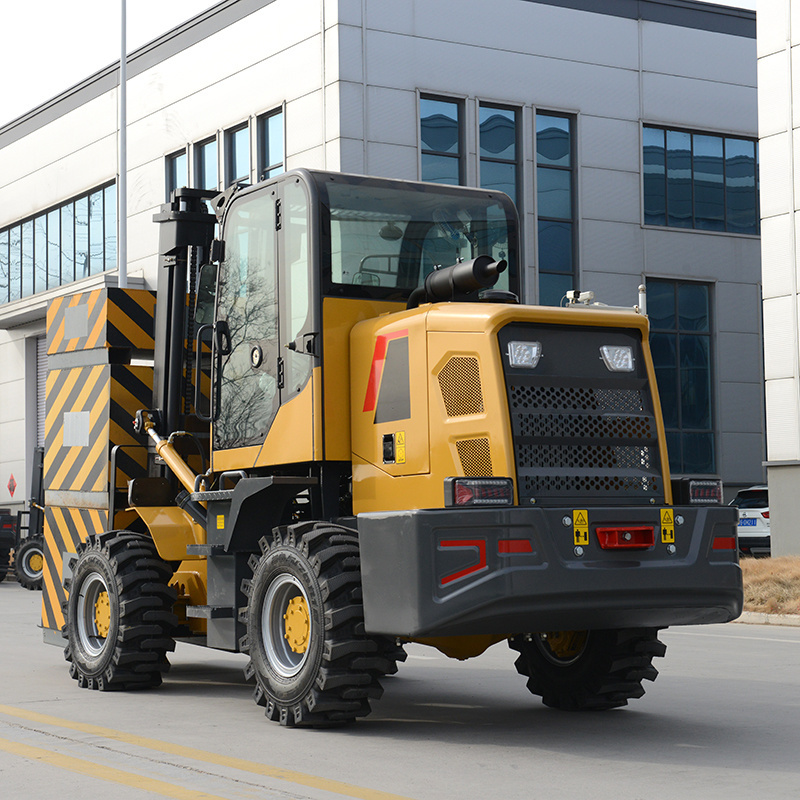 Iso Ce China Manufacturer 4X4 All Terrain Carriage Full Size Bateria Forklift Vehicle