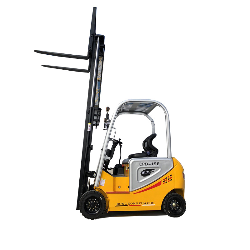 2024 Ronggong Cpd-10 15 20 30 Electric Forklift 3 Ton Electric Forklift With Lead-Acid Batteries