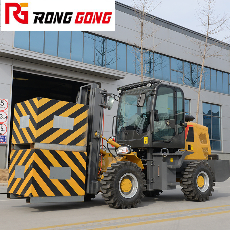 Iso Ce China Manufacturer 4X4 All Terrain Carriage Full Size Bateria Forklift Vehicle