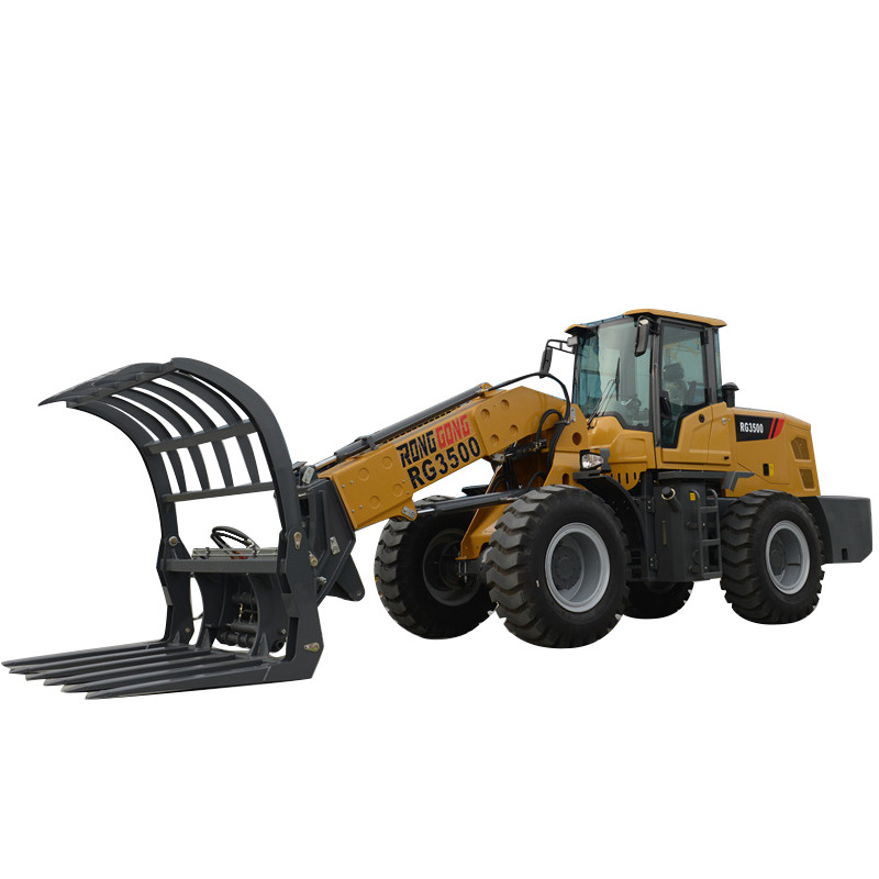 Ronggong 9.5 Ton Front End Loader Pay Loader With Joystick Control