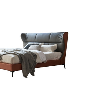 Modern King Size Frame Bed Room Furniture Bedroom Wood King Royal Bed