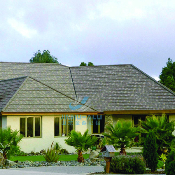 Factory wholesale Roofing Shingles Lightweight Stone Coated Metal Roof Tile for Construction Material