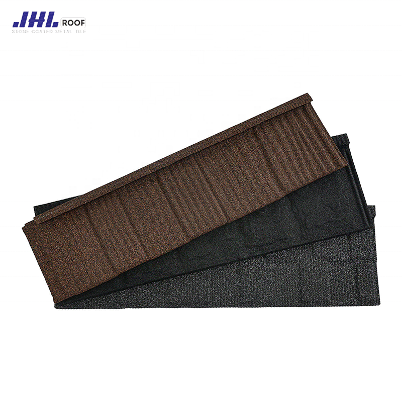 Industry Leader Stone Coated Steel Roof Tile Eurotile Shingles 26 gauge color jump patch residential Solar Roofing philippines