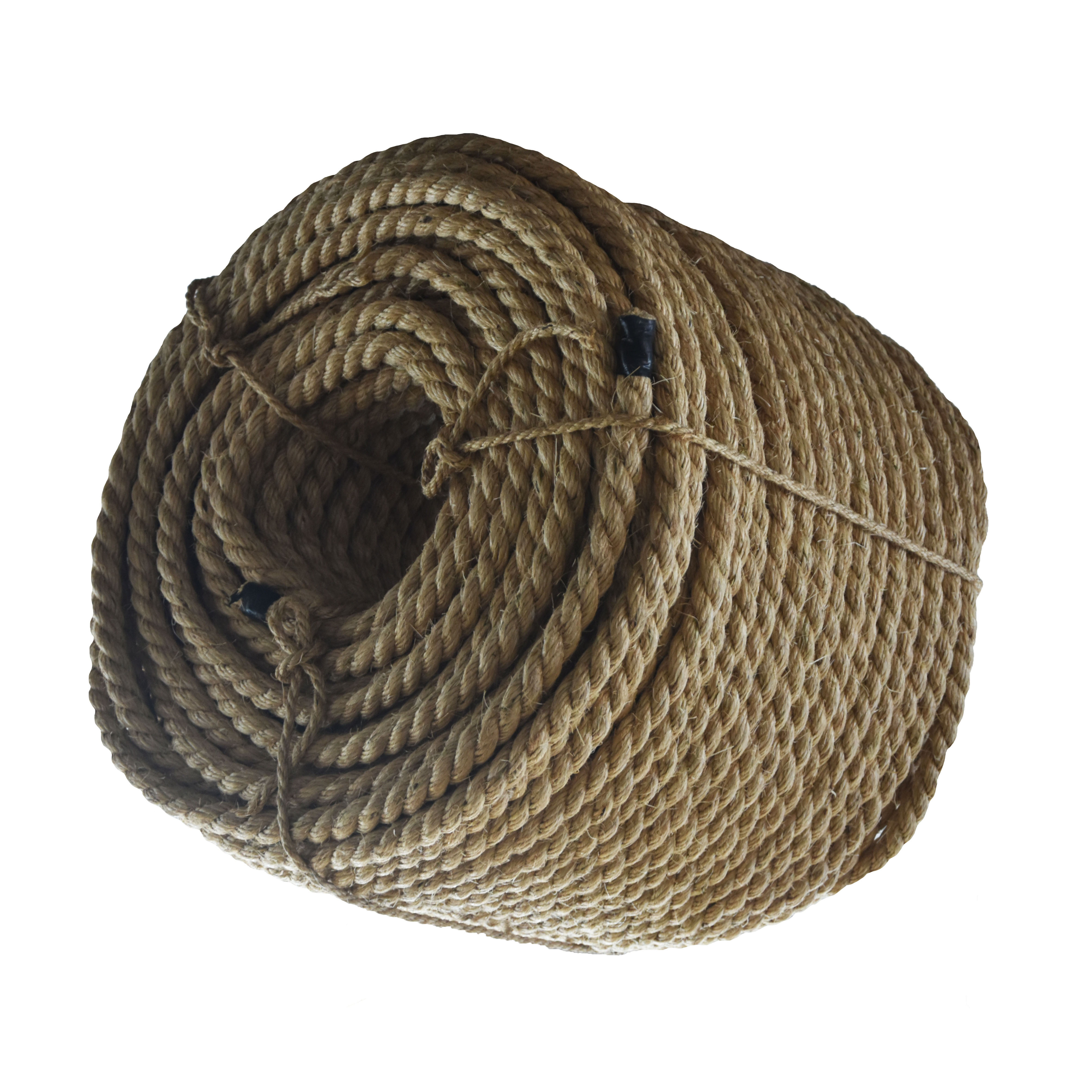 Customized Twisted Manila Rope Natural Jute Twine brown sisal rope