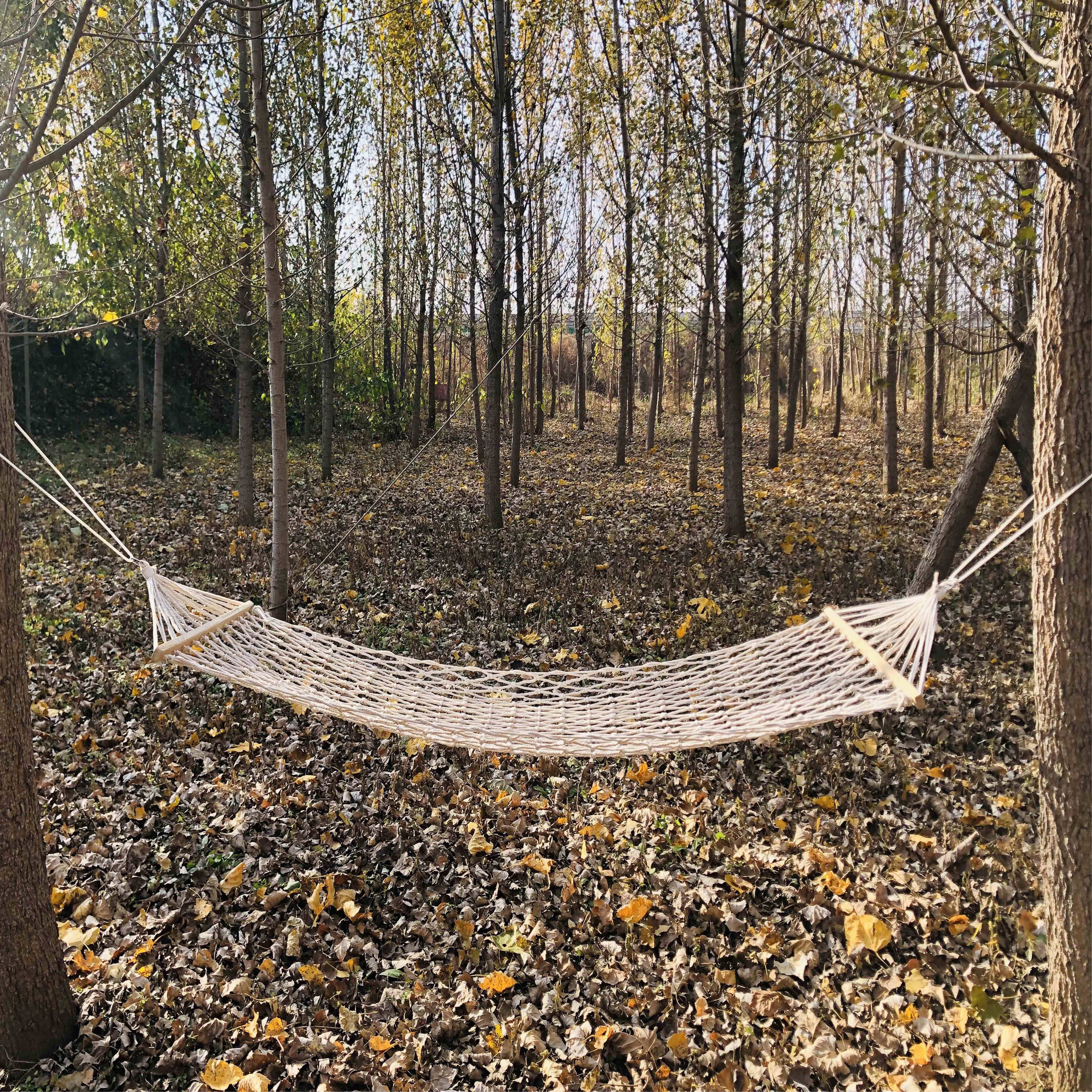 Hanging Sleeper Crib Rocking Hammock Mesh Outdoor Camping Hanging Folding Hammock Travel Tree Hammock