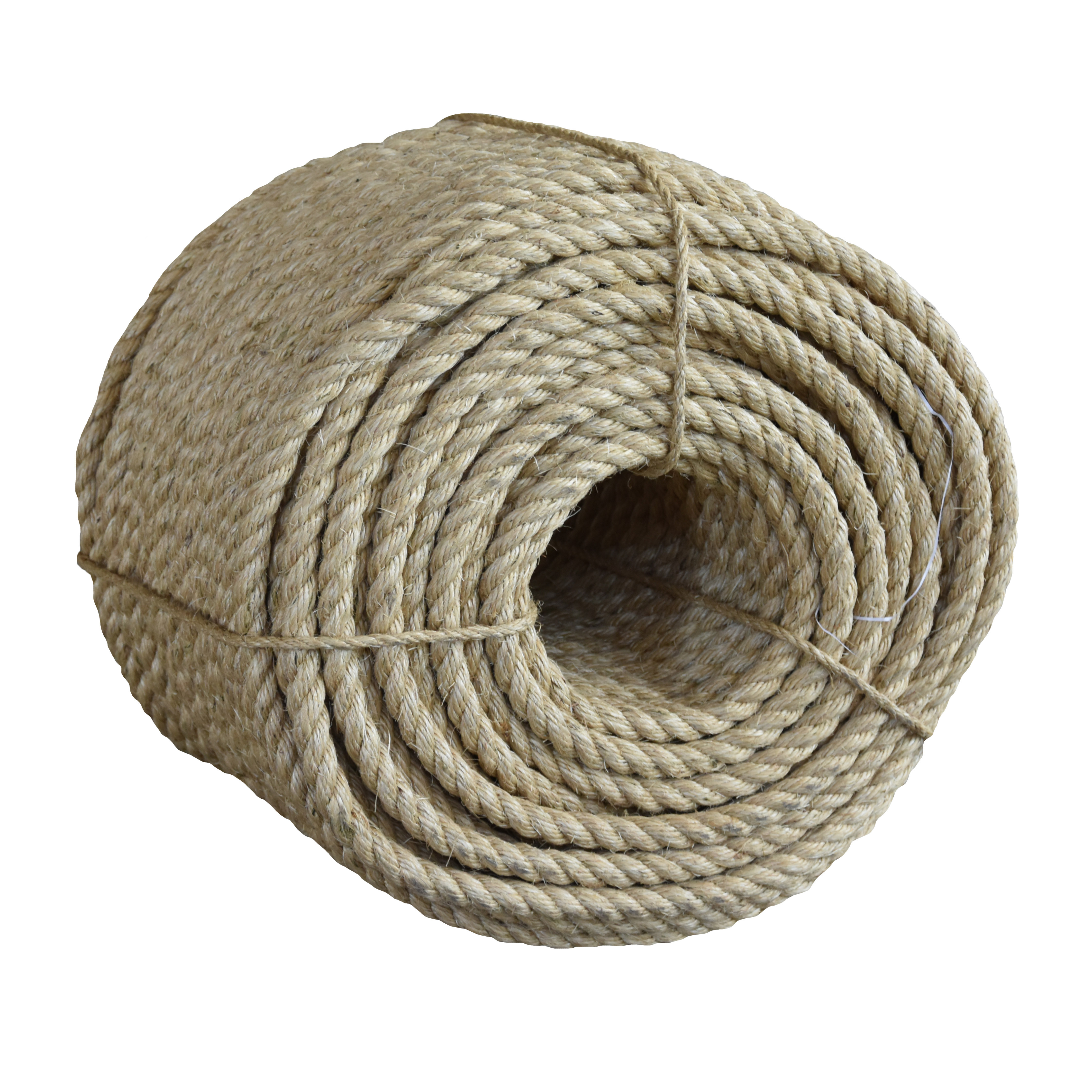 Indoor and Outdoor Use Twist Manila Rope -Natural Fibers helideck landing net sisal rope