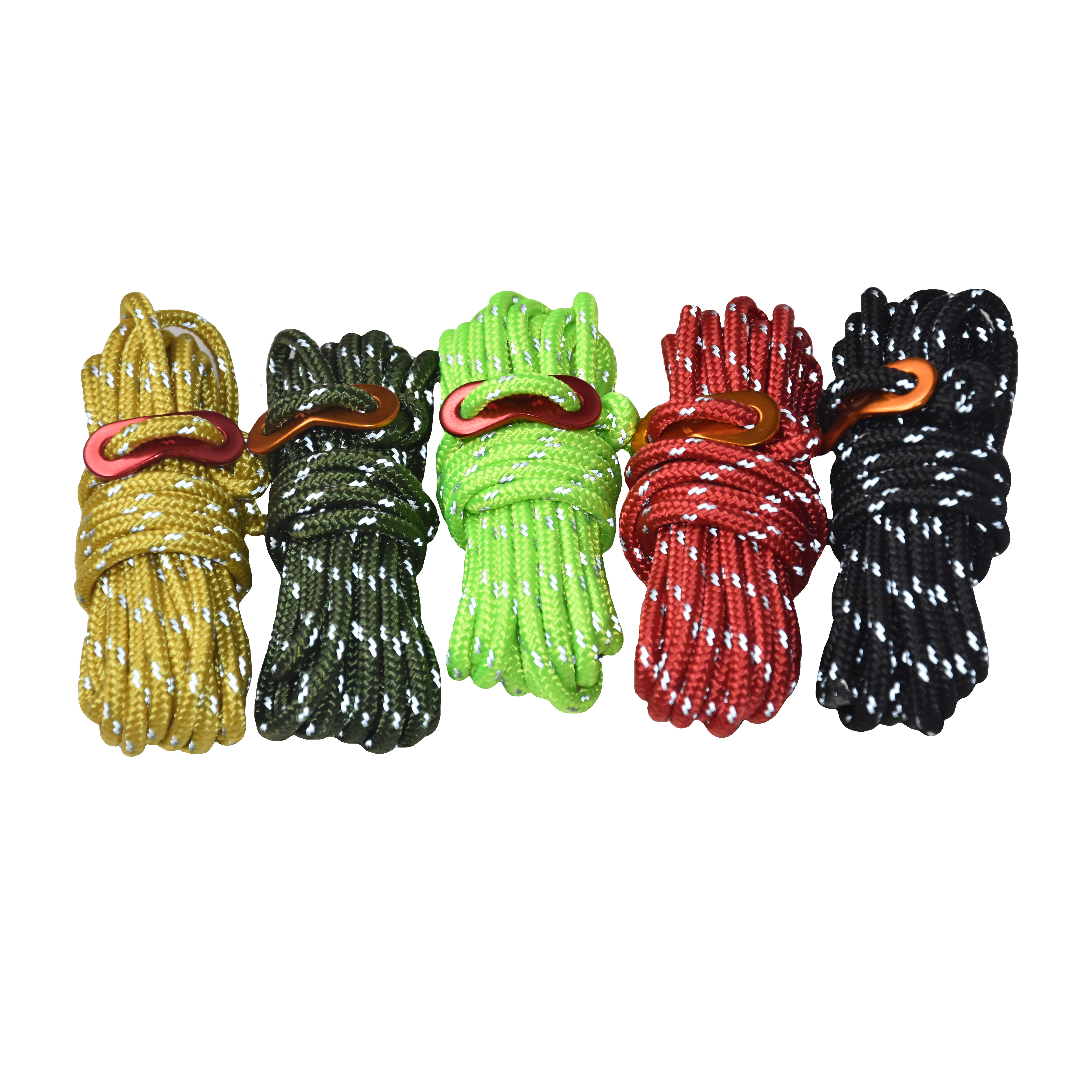 outdoor canopy wind rope tent anchor rope tensioning tent ropes to tent pegs,  for disaster relief