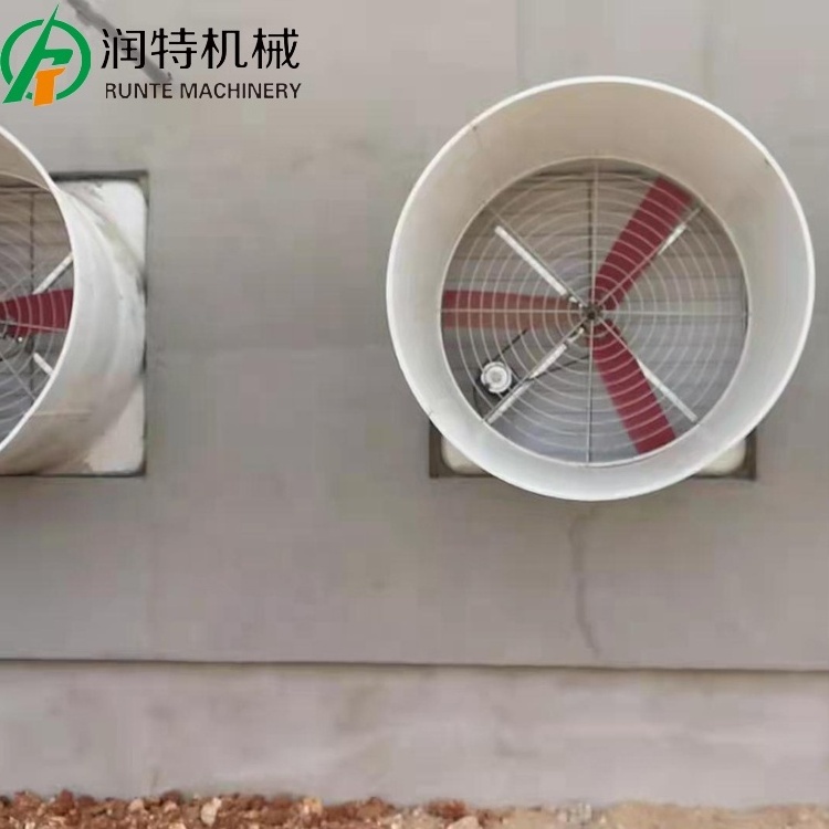 Qilu Runte Good Selling 1460 Model 50 Inch Farm Exhaust Ventilation Poultry Farming Ventilating  Shutter exhaust fan