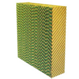 Hot Sale Agricultural Cooling Pad Greenhouse Poultry Farm Pad Cooling Wall Aluminum Alloy Evaporation Cooling Pad