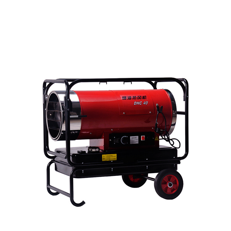 QiluRunte Diesel Heating Fan Pig Farm Brood Industry Oil  Greenhouse Heating Large Area For Heating Drying Equipment