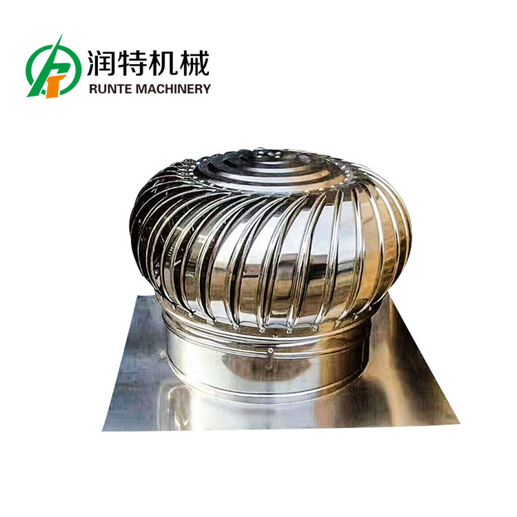 High Quality Power Roof Turbo Ventilator 304 Thickened Stainless Steel Exhaust Fan for Breeding Plant