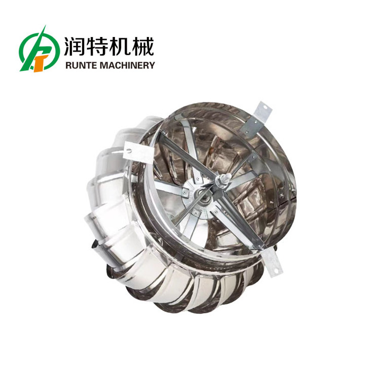 High Quality Power Roof Turbo Ventilator 304 Thickened Stainless Steel Exhaust Fan for Breeding Plant