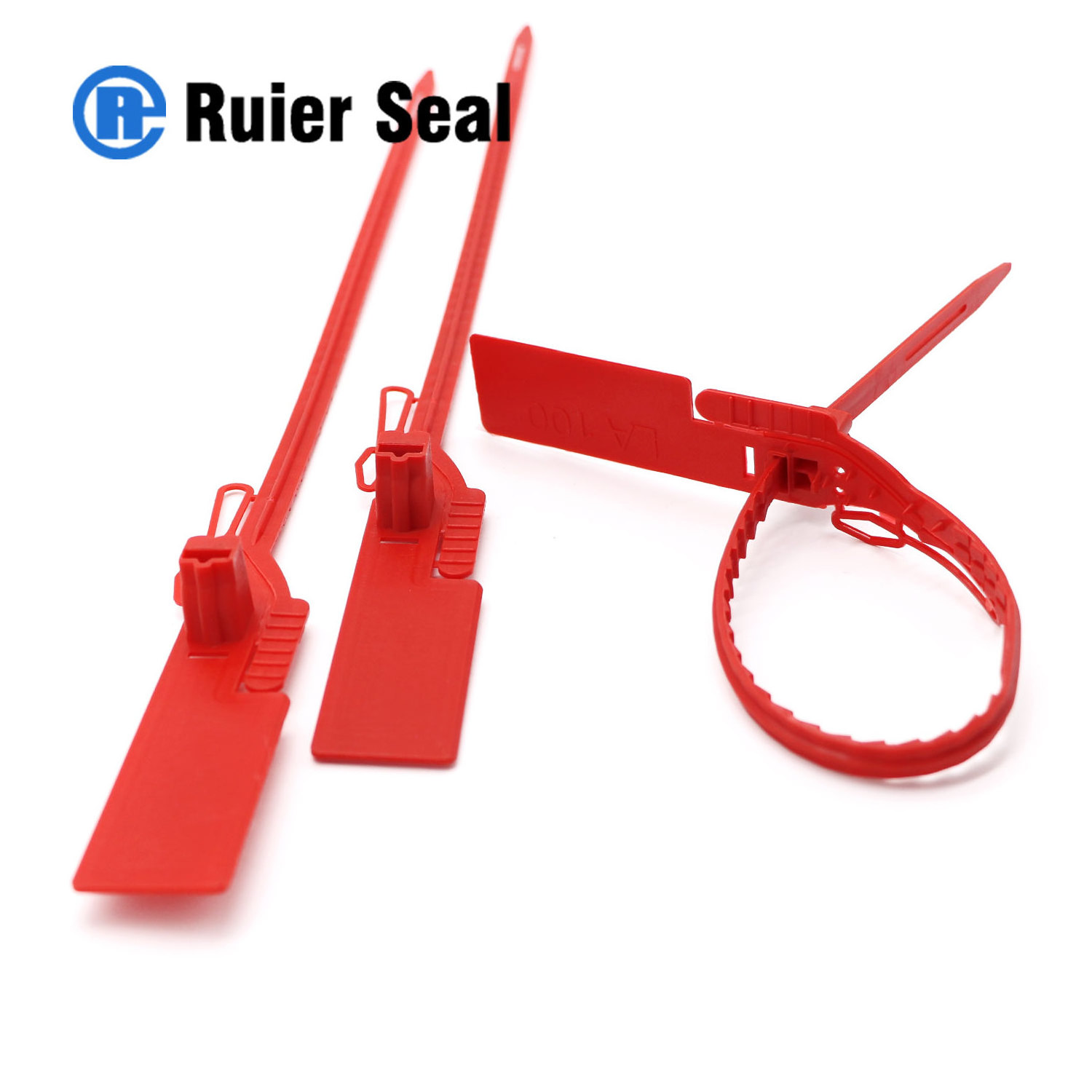 Ruier REP304 Pull Tight Self-locking Logistics Plastic Seals Security Seals For Container