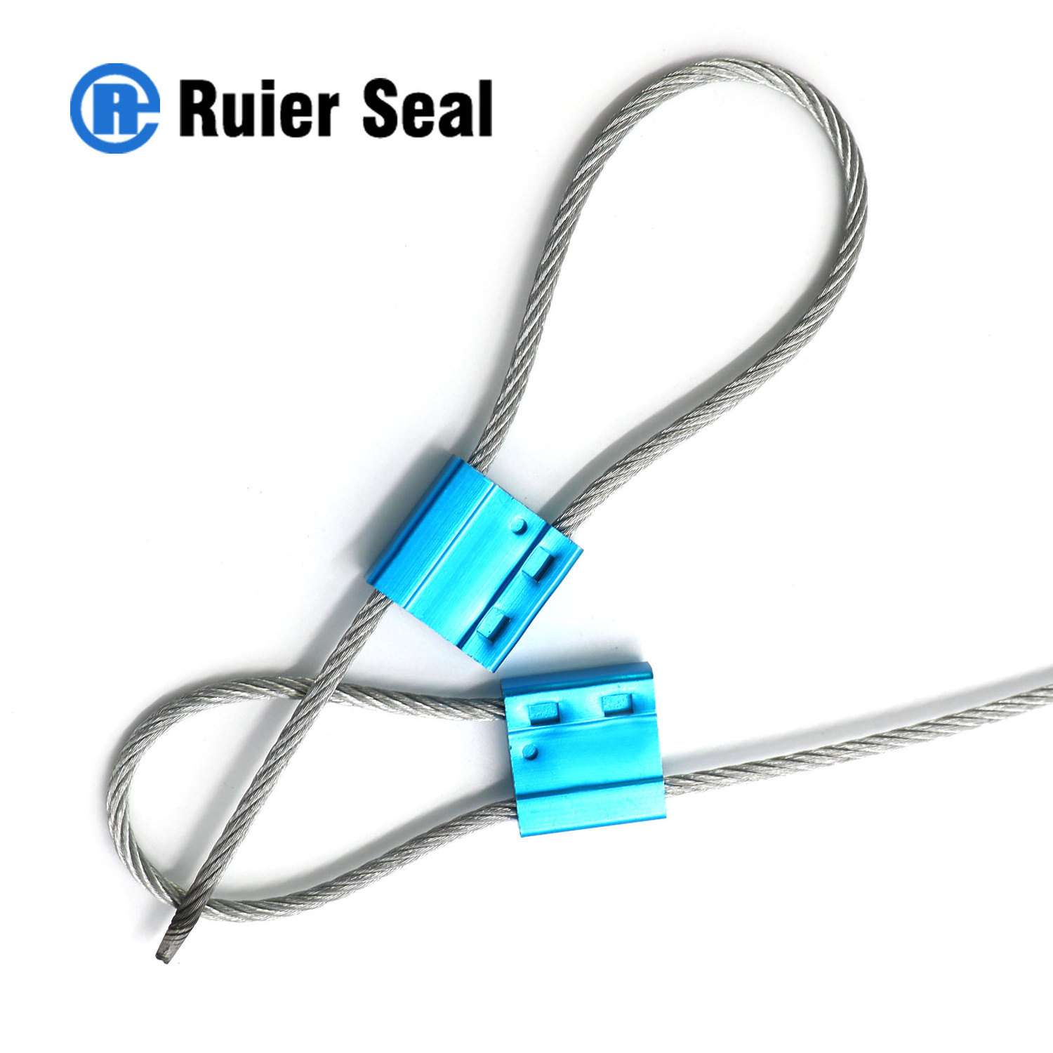 New type high security metal safety container cable ties security seal lock with number REC103