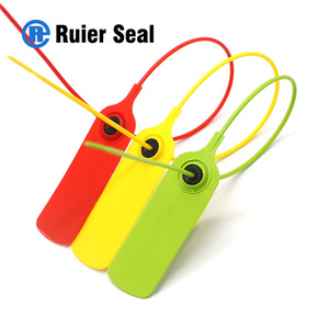 REP007 Cheap plastic bags security seal plastic container seals with metal wire logistic transport plastic seal lock