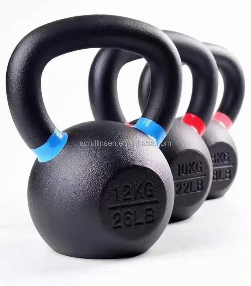 Hot Sale gym fitness equipment  4kg 6kg 8kg  14kg 16kg 18kg 20kg 24kg 28kg Cast Iron Custom Competition Kettlebell