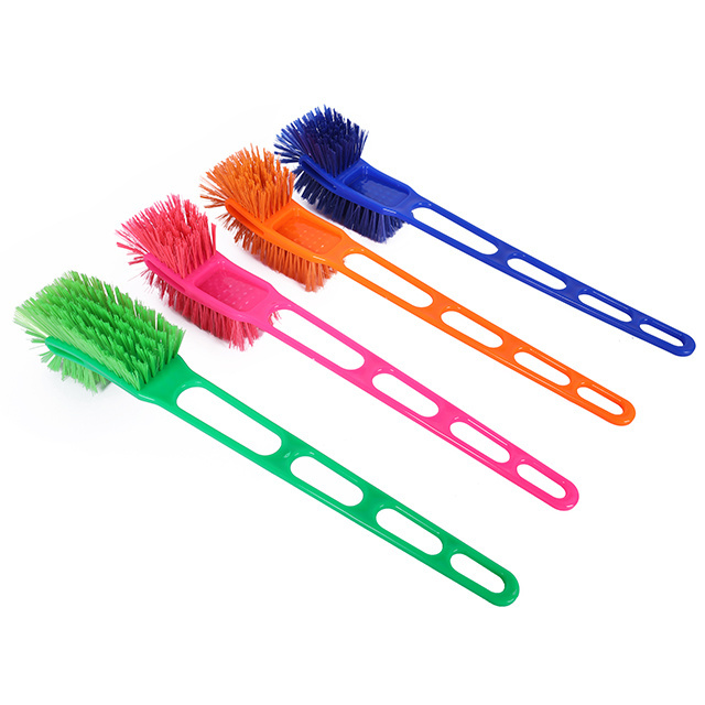 Hot sale custom Plastic 360 degree Bendable Flexible plastic brush cleaning Brush