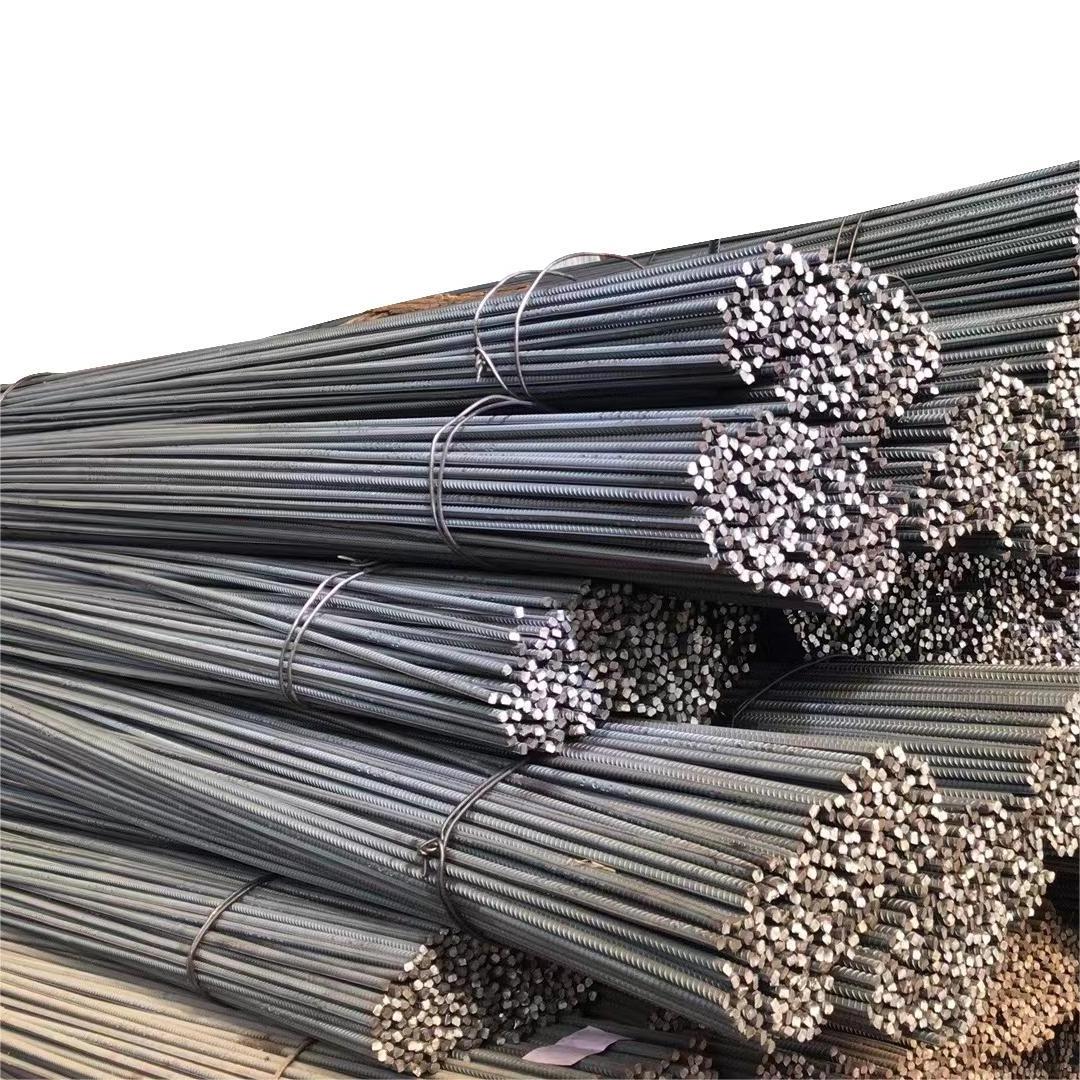 Factory Hot Sales HRB400E Stainless Steel Threaded Rod Shape Threaded Steel Rebar For Construction