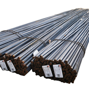 Factory Hot Sales HRB400E Stainless Steel Threaded Rod Shape Threaded Steel Rebar For Construction