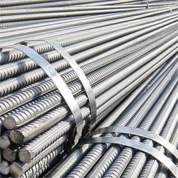 Factory Hot Sales HRB400E Stainless Steel Threaded Rod Shape Threaded Steel Rebar For Construction