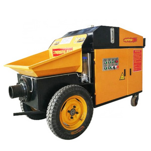 Construction small electric concrete pump diesel engine concrete pump