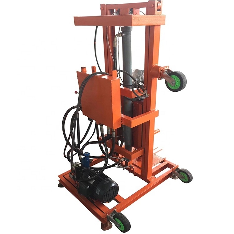 Electric hydraulic rotary drilling rig small well drilling machine water drill rig