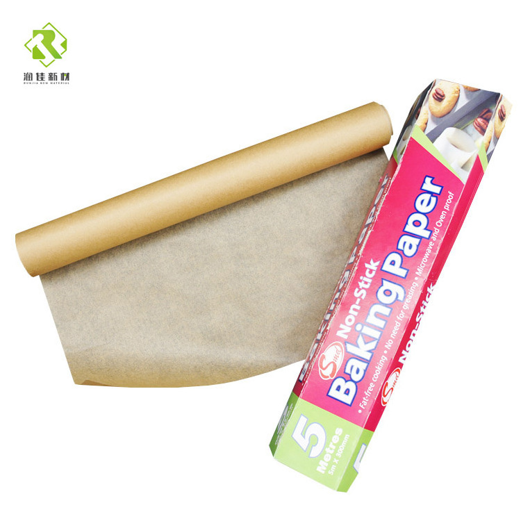 Customized Water Proof Food grade  Baking Paper Roll Pre Cut Parchment Paper