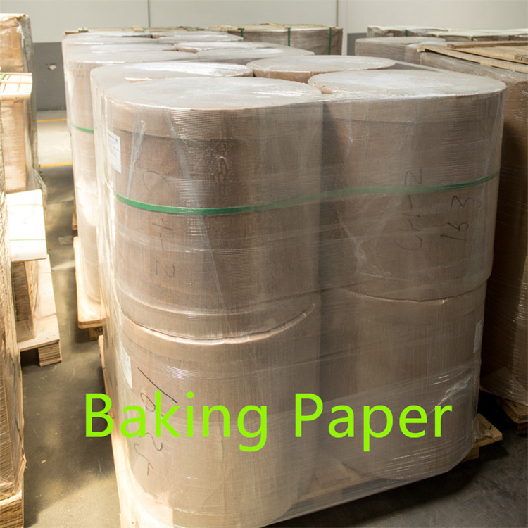 3500M 5000M 7000M 8500M 14000M 35gsm 38gsm 39gsm 40gsm Silicone Jumbo Roll Parchment Baking Paper