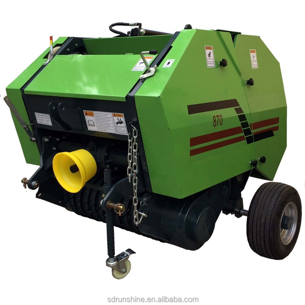 Since 1989 compact design RXYK0850 mini round hay baler