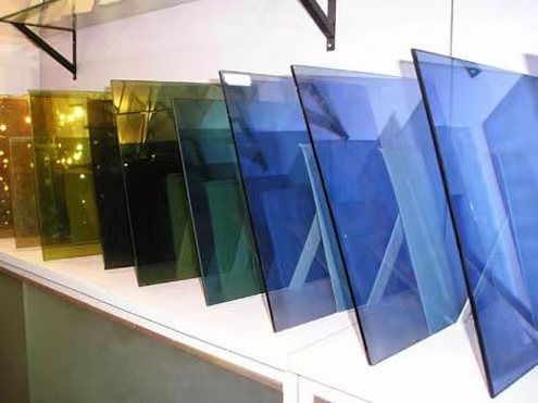 Tempered Professional Colored Coated Glass Building stained Glass Reflective Coated Glass