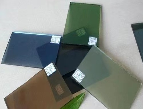 Tempered Professional Colored Coated Glass Building stained Glass Reflective Coated Glass