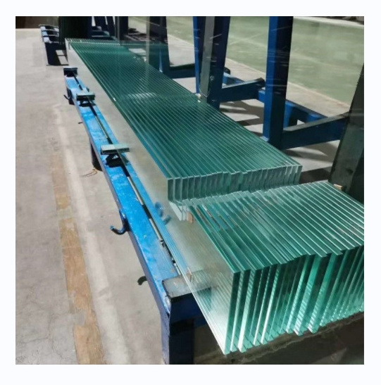 6.38mm 10.38mm 12.76mm 17.52mm PVB Tempered Laminated Glass Custom Size and Thickness Safety Explosion-Proof Laminated Glass