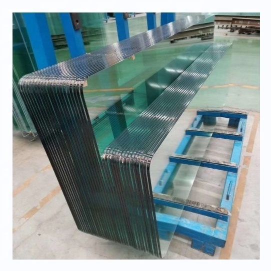 Factory direct sales custom big size curved tempered laminated glass Tempered glass for windows and doors