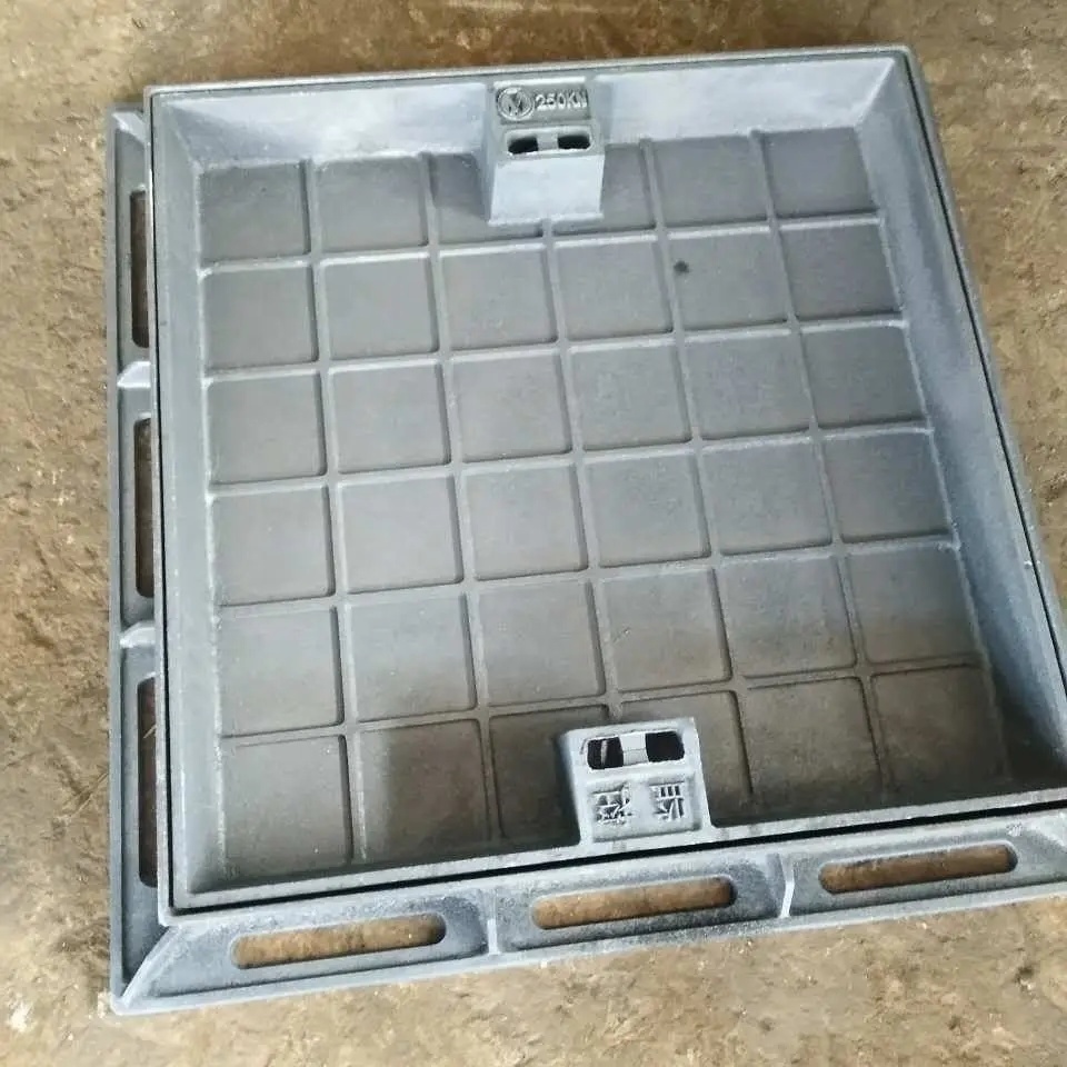 5mm Tile insert 304 Invisible Rectangle Sewer Stainless Steel Manhole Cover