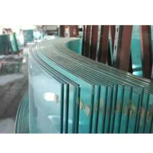 Factory direct sales custom big size curved tempered laminated glass Tempered glass for windows and doors