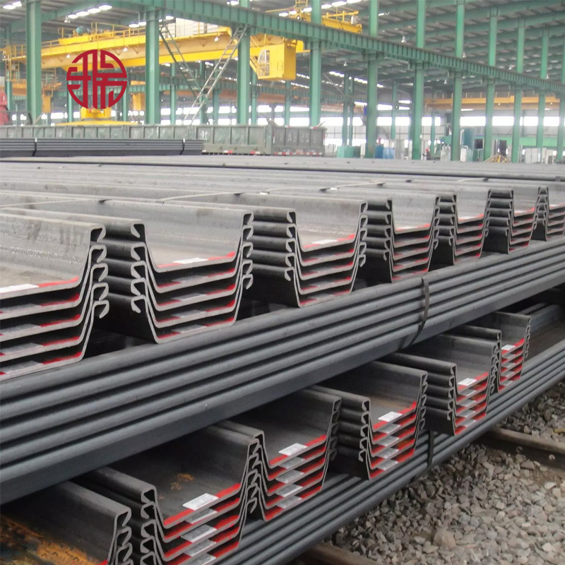 Good Quality Low Price Durable Vinyl Steel Sheet Pile Hot Rolled Steel Sheet Piles