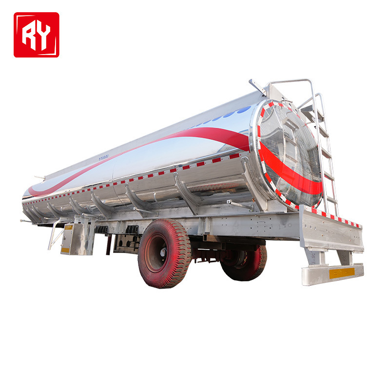 China 2 axle 3 axle 4 axle 40000 45000 liter water oil tank semi truck trailer multi cabin oil tanker for sale