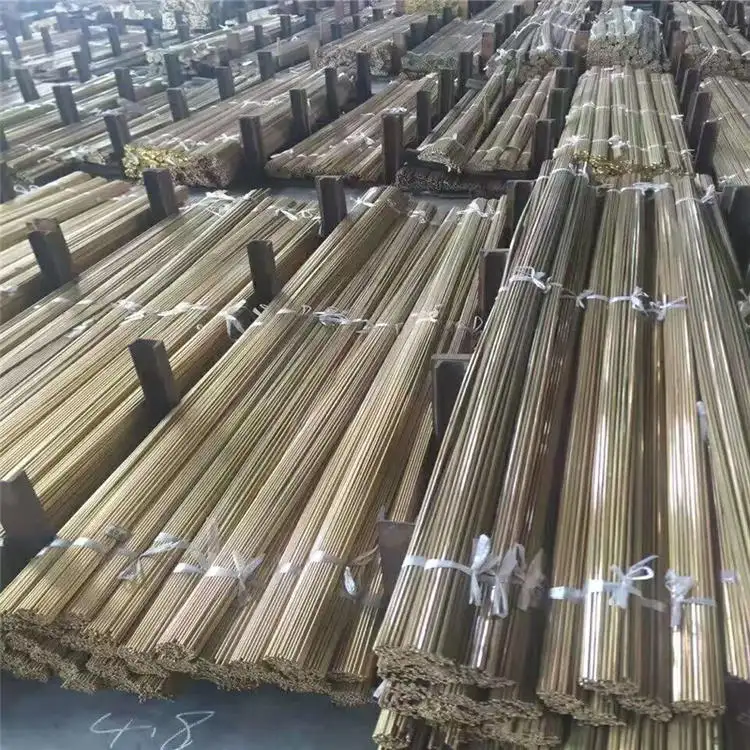 Wholesale 99.9% Cooper Rod  brass Rod C2600 materials CuZn37 brass bar