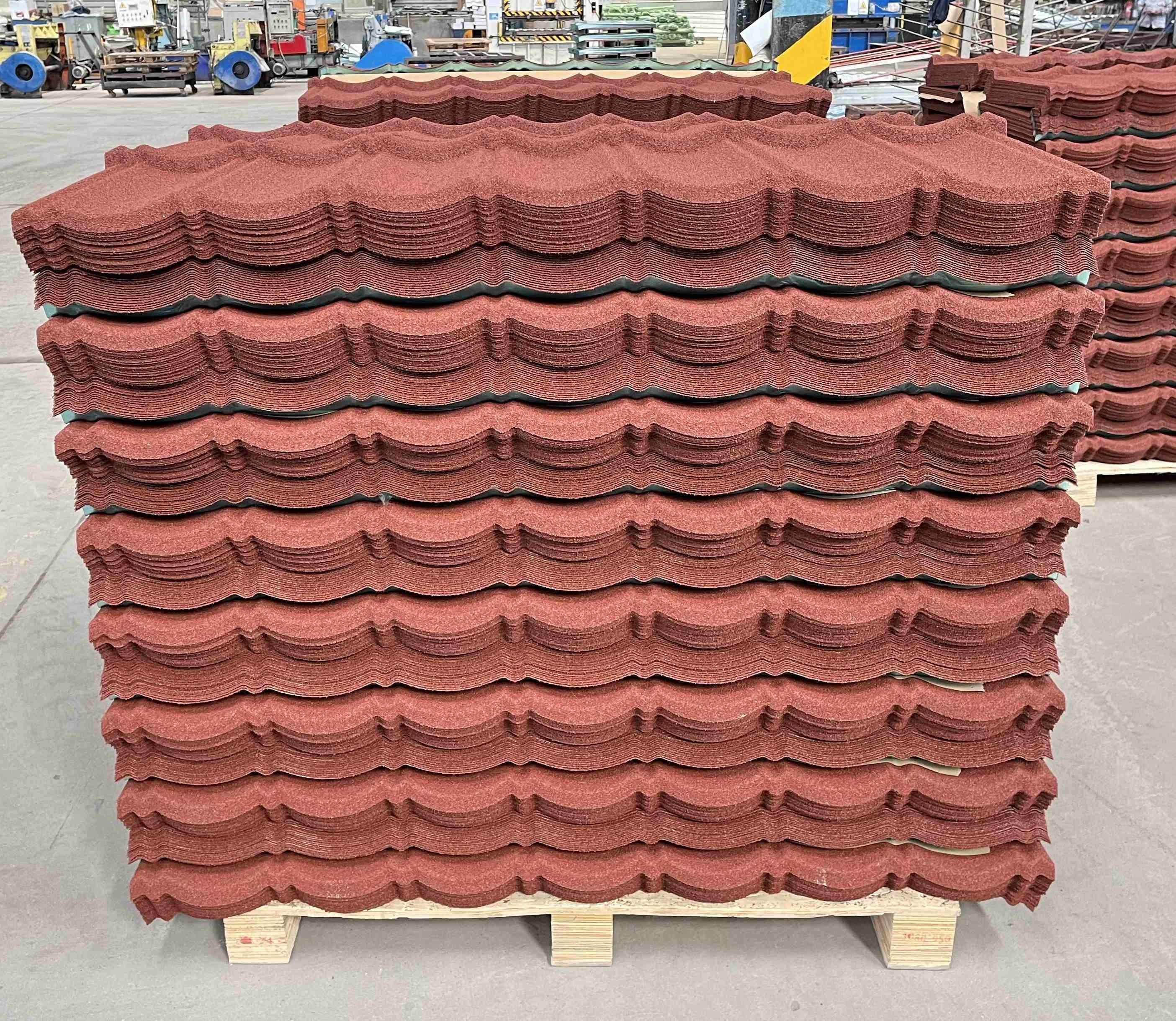 Waterproof Sheet Stone Coated Metal Roof Tiles Shingles Solar Metal Roof Tile Sheet Solar Roof Tiles  Houses Building Material