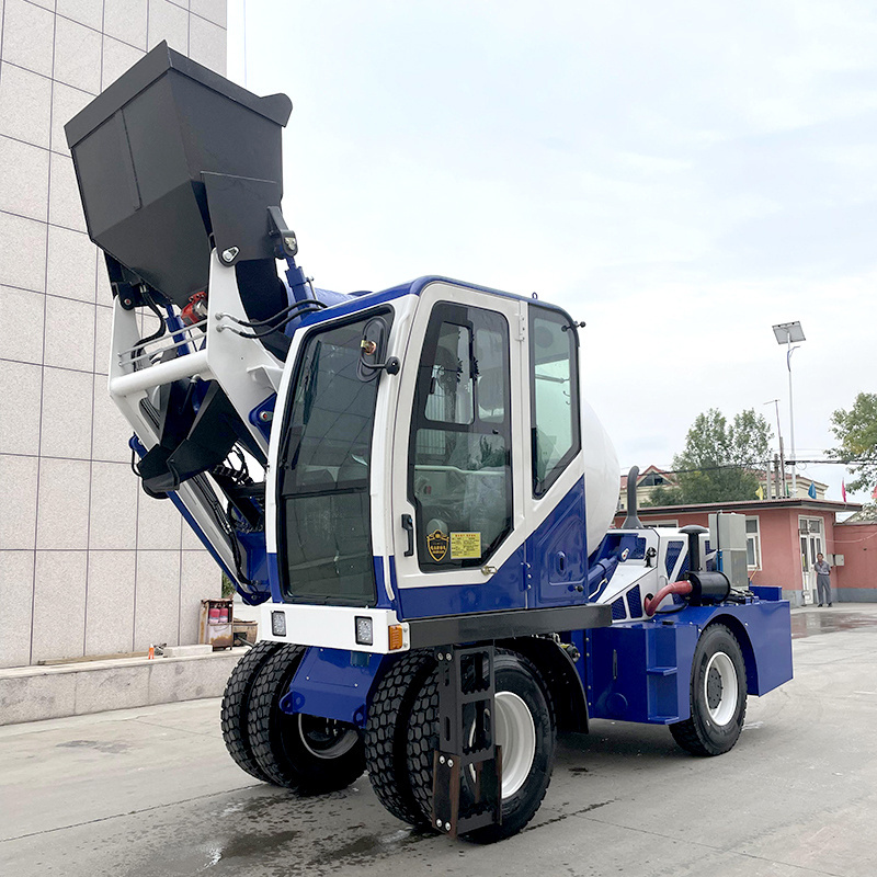 Multifunction Self Loading Concrete Mixer Small Self Loading Concrete Mixer Truck