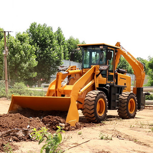 Chinese backhoe loader 4x4 epa mini retroexcavadora 3 toneladas loader backhoe