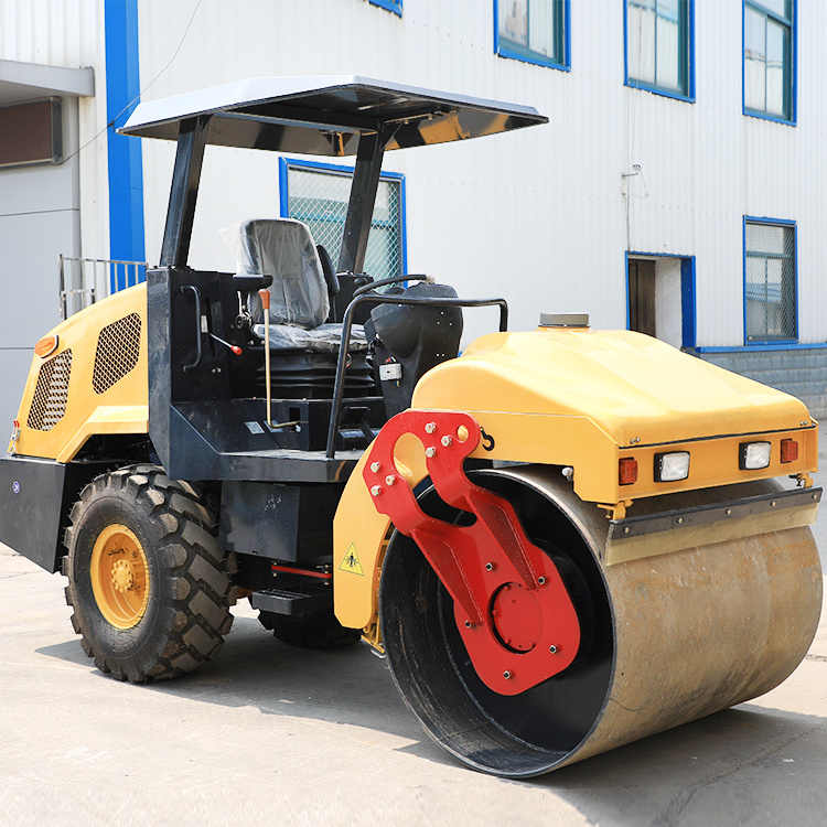 New Road Roller Tandem Vibratory Hydraulic Compactor Small Mini Road Roller