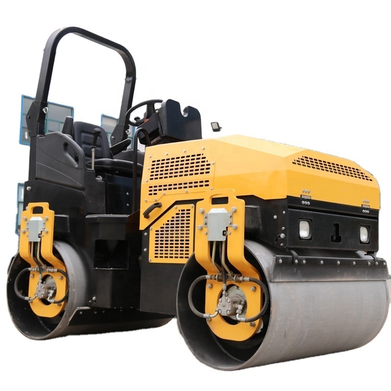 Driving 2 Ton Vibratory Road Roller Mini Road Roller