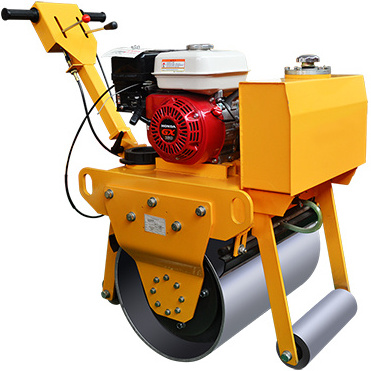 Vibratory Hand Operated Roller Mini Road Roller Single/Double Drum Road Roller