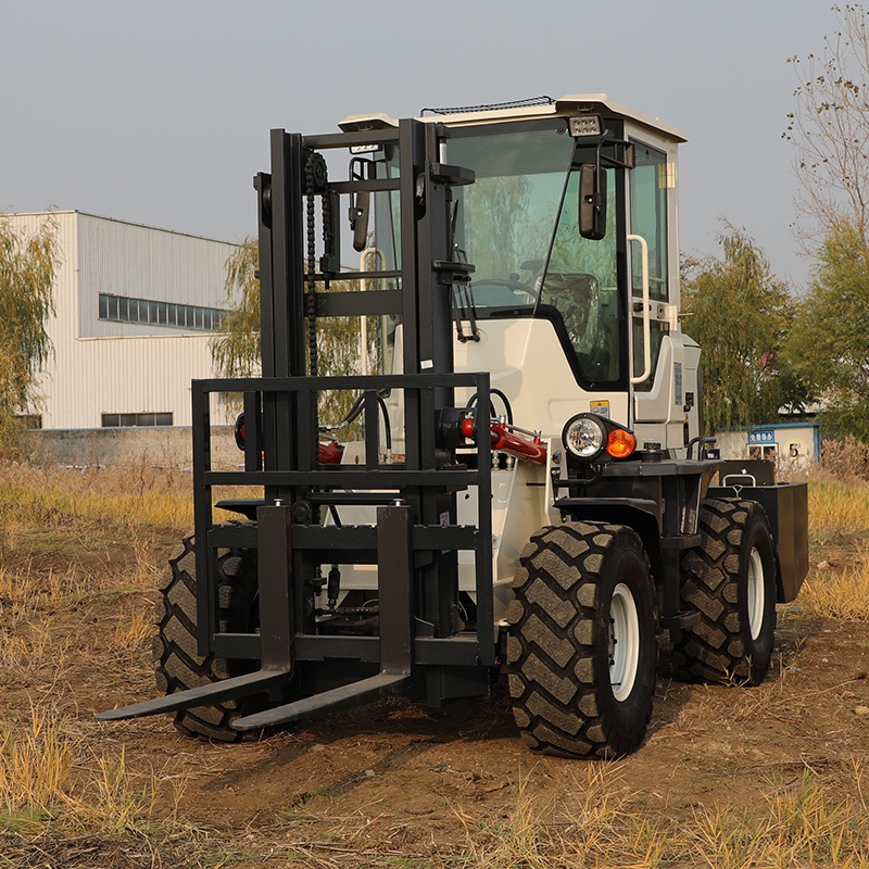 Forklift Truck 3 Ton With Lift Height 3M Or 4M Or 4.5M Rough Terrain Forklift